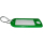Schlüsselanhänger / Schlüsselschilder  50 Stück grün S-Haken