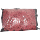 1 kg Gummiringe rot 25 mm Ø 1mm breit