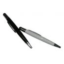 Touchpen Mini Kugelschreiber und Eingabestift - Weiß