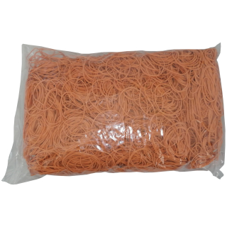 1 kg Gummiringe orange 40 mm Ø 1,2 x 1,2 mm breit