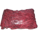 1 kg Gummiringe Rot 40 mm Ø 1,2 x 5 mm breit rot