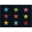 Easy-Clean Fußmatte >>Colourful Stars<<...
