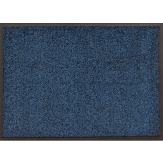 Easy-Clean Fußmatte >>Navy Blue<< 50x70cm waschbar und pflegeleicht