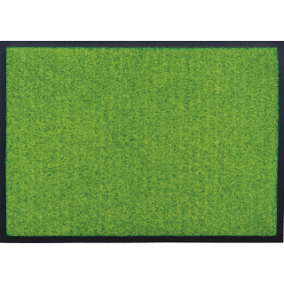 Easy-Clean Fußmatte >>Uni grün<< 50x70cm waschbar und pflegeleicht