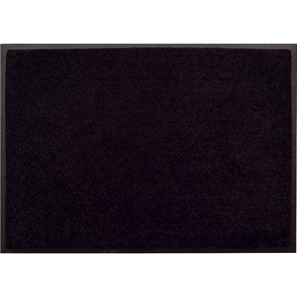 Easy-Clean Fußmatte Cats 50x70cm schwarz waschbar pflegeleicht strapazierbar 