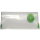 100 Recyclat Flachbeutel transparent mit Recyclat-Logodruck 250x400 50mµ