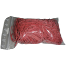 100 g Gummiringe rot 80mm Ø 1,2 x 1,2 mm breit