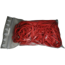 100 g Gummiringe rot 100mm Ø 1,2 x 3 mm breit