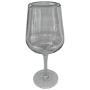 1 Weinglas 380 ml Kunststoffglas, Camping, Wohnmobil, Grillen,Freizeit