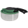 Faltbarer Wasserkocher m Edelstahlboden 1,8 l  Kunststoffdeckel 4200 See green