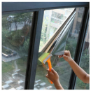 Sonnenschutzfensterfolie 60cm x 2m transp / silber
