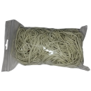 100 g Gummiringe weiß 60 mm Ø 1,5 x 1,5 mm...