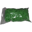 100 g Gummiringe grün 20 mm Ø 1,2 x 1,2 mm breit