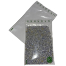 400 Druckverschlussbeutel Zipperbeutel Recyclat Logo-Druck rLDPE 50mµ 100x150mm