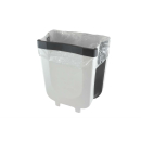 Zerbino Abfallbehälter faltbar 9L weiß Müllbeutel inklusive