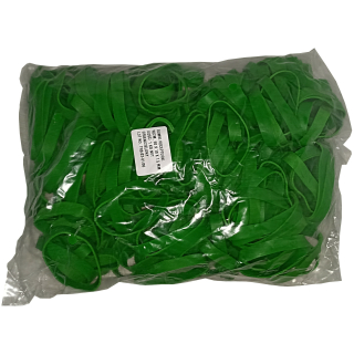 1 Kg Gummiringe Gummibänder grün 50 mm Ø 1,5 x 10 mm breit
