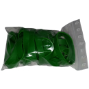 100g Gummiringe grün 50 mm Ø 1,5 x 10 mm breit